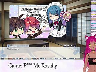 Vtuber Lewdneko Plays F Me Royally Part 1