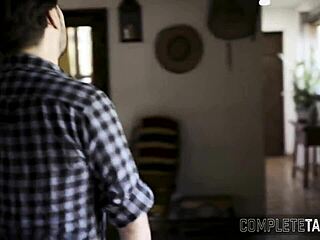 Teen joins taboo threeway group fun