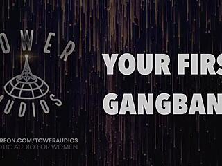 Your first gangbang erotic audio with dirty talk