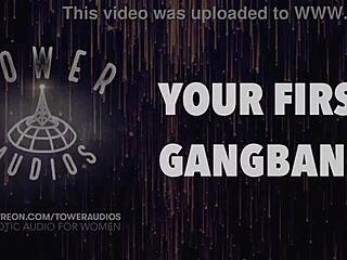 Your first gangbang erotic audio with dirty talk
