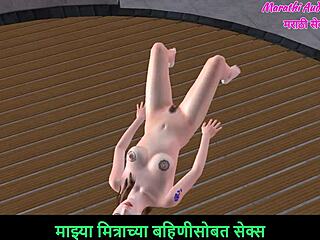 Teen Girl Masturbates with Carrot in 3D Hentai