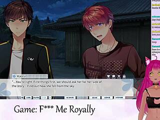 Vtuber Lewdneko Plays F Me Royally Part 1