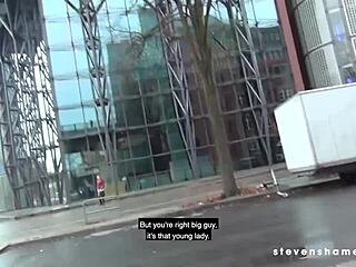 dude, sunny sin’s public threesome with that skinny redhead and two huge guys is wild!