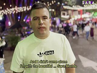 ubersex en medellin - lesbianas follando en carro y apartamento - sara blonde y mariana martix - sara films?