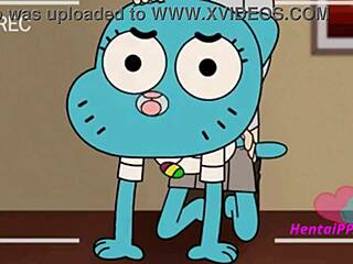 Gumball cartoon ongecensureerde seks laat me smachten naar meer