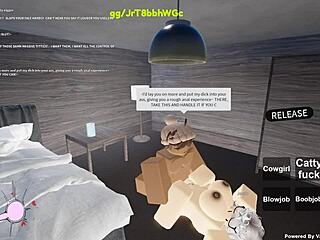 Whore rides big black cock in wild cowgirl anal action with intense blowjob.