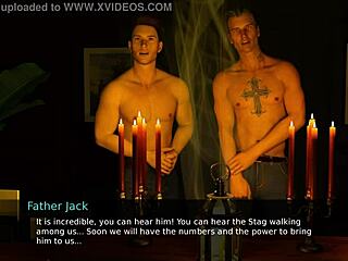 Father Jack invites av in nursing pleasure game