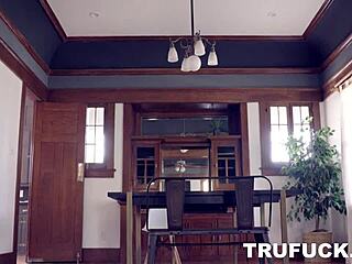 Jane Wilde gets bent over and fucked doggystyle