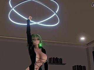 Gumi nagy cicijei villámlanak ebben a hentai-ben?