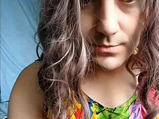 18 Youtuber Crossdresserkitty Shows Big Ass as Femboy Model in Hot Homemade Clip