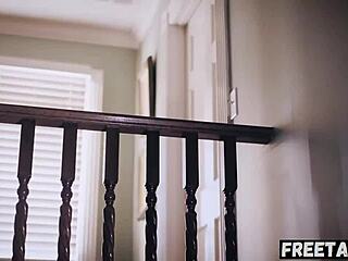 Scared Teen 18+ Lexi Lore Discovers A Secret And Must Pay For It