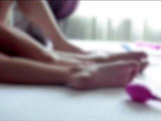 Üvey anne Kendra Heart'ı ateşli bir seansta tahrik ediyorum