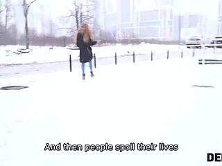 Young chick rose wild sucks stranger's boner