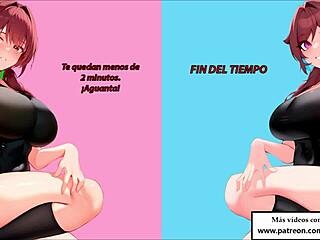 Joi game squid challenge with second masturbation test instructions