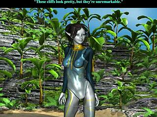 in this sci-fi mission, aletta ends with shaved pussy fucking