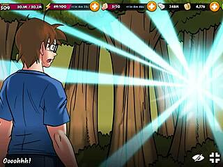 Хентай герои исследуют волшебный лес 7 с диким групповым сексом. Любопытно их жаркие уличные встречи?