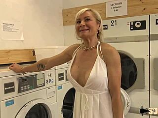 Kim, the Hot Milf, Takes on Two Young Studs! 😍