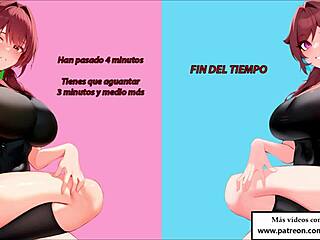 Joi game squid challenge with second masturbation test instructions