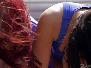 Redhead Pornstar Licks Juicy Pussy in Wild Lesbian Action. Her Skills Drive Crazy!