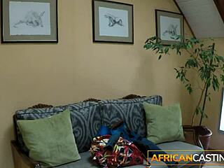 Real Black Amateur MILF POV Casting BJ And Wet Pussy Pounding!