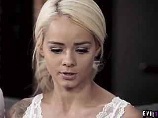 I had troubled teen Elsa Jean pay for vandalizing with a 3some