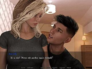 i played the hot cashier game in anime style