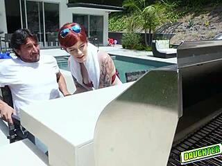 Horny teen spreads for monster cock?