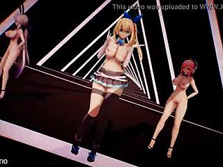 mmd r18 adorable girls dancing