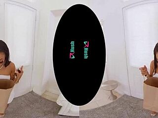 Vrhush Cali Caliente begs for your cum inside her tight petite pussy in hardcore POV creampie action.