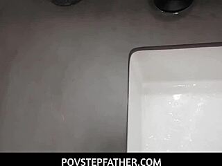 POV üvey baba Fiona Frost ve Alicia Williams ile kirli takım oluyor