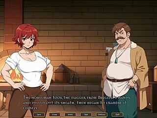 I watch the tomboy masturbate thinking of me in hot forge hentai