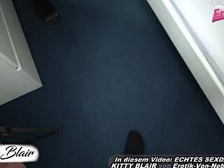 Amateur creampie at German teen meetup