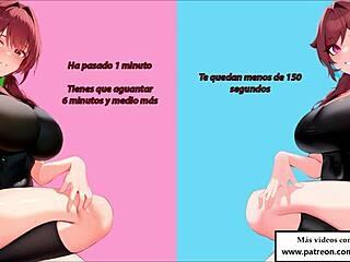 Joi game squid challenge with second masturbation test instructions