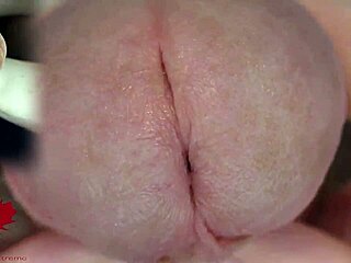 Super Close-Up Glans Urethral Games with Dilator in Amateur Play