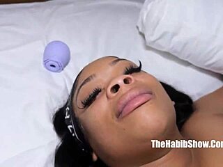 bellatrice tries to handle that huge stretch3x bbc in ghetto