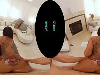 Vrhush Cali Caliente begs for your cum inside her tight petite pussy in hardcore POV creampie action.