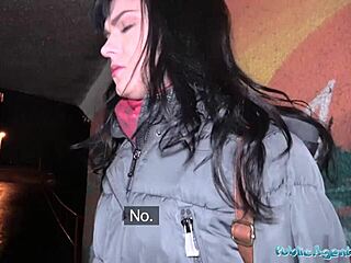 Public agent offers street cash for sucking and fucking thick dick. It's raw outdoor action!