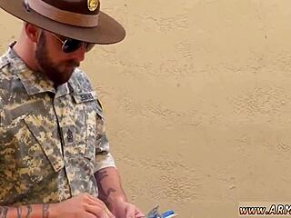 Army Man Fucks Boy in Mobile Gay Porn.