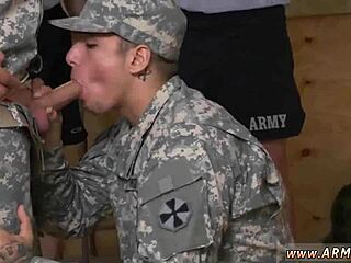 Army Man Fucks Boy in Mobile Gay Porn.