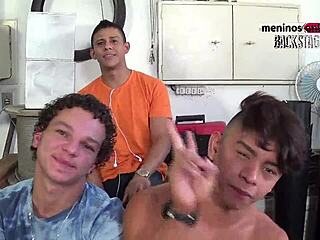 Bastidores - Rodrigo & Bruno & Lucas Angel Behind Scenes
