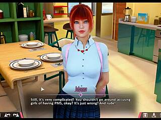 This amateur teen takes anal, showing off her big tits and ass