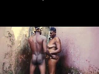 African Hot Wife Craves Neighbor’s Big Fat Black Cock in Wild Action