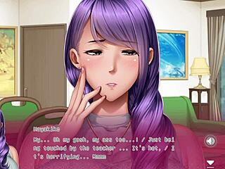 'suck my big tits!' the chubby milf moans in hentai