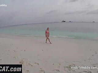 Lucycat's naughty outdoor adventures with facials