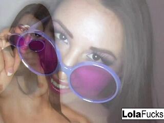 Sexy Lola Foxx Touches Herself in Nude Compilation