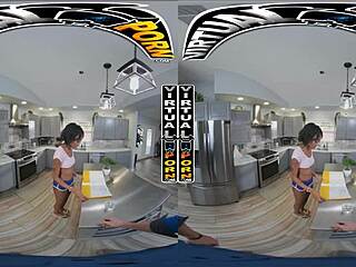 virtual porn - your ebony student mila mars doing her best to earn good grade