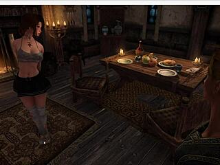 horny date with curvy mature woman