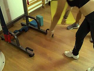 i fucked my blonde client in the gym