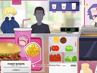 Femboy Burgers Hentai Games With Ladyboy Blowjob Scenes