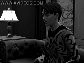 Holy Shit, Sims 4 Parody Fucking Life With Big Tits Milf And Interracial Christmas Action!